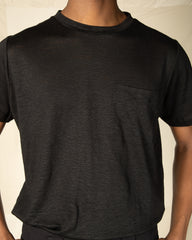 Blluemade Linen Jersey Tee - Black - Standard & Strange