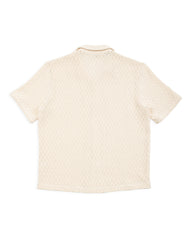 De Bonne Facture Holiday Shirt - Undyed Cotton Crochet Weave - Standard & Strange