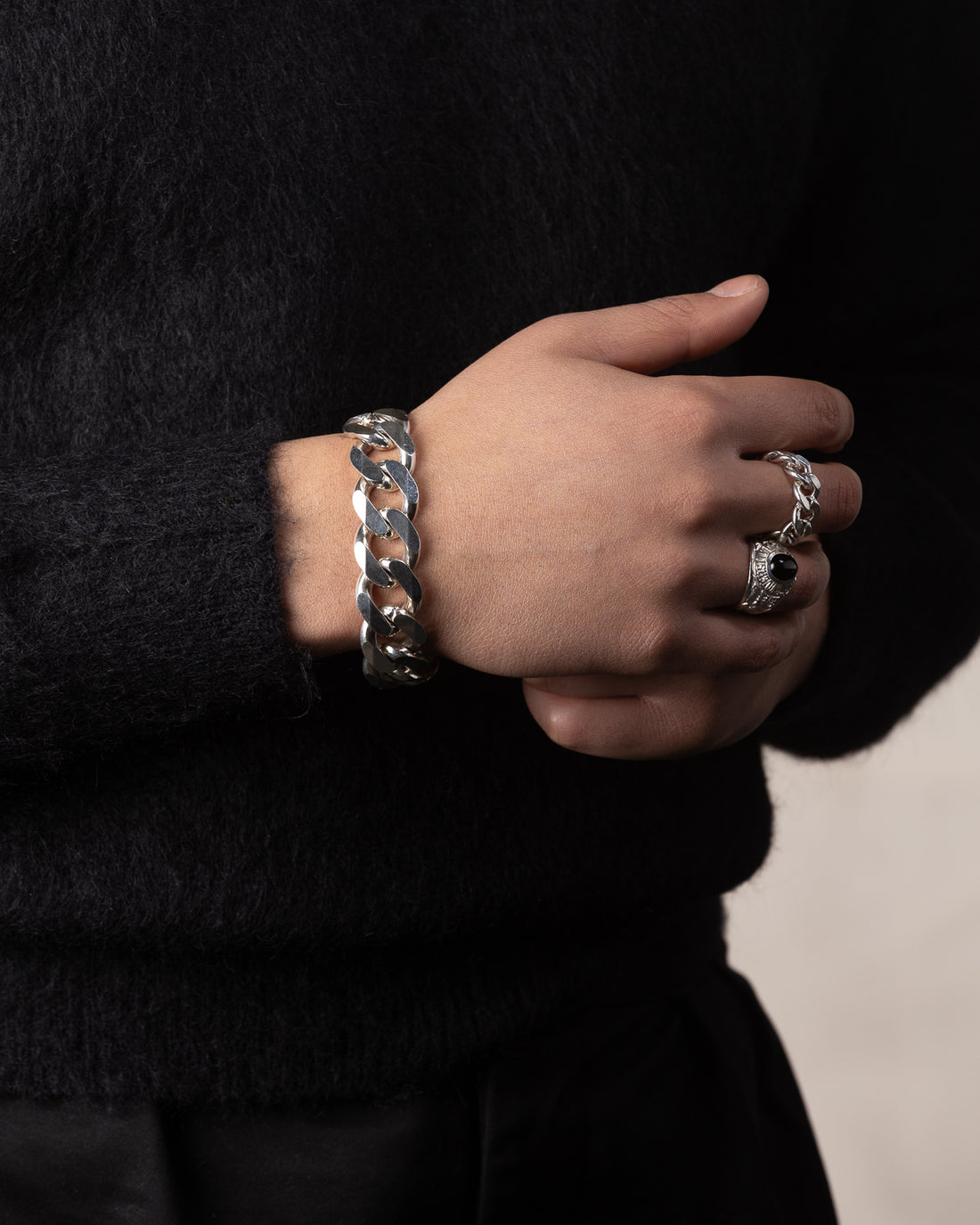 Martine Ali XL Flat Link Bracelet - Standard & Strange