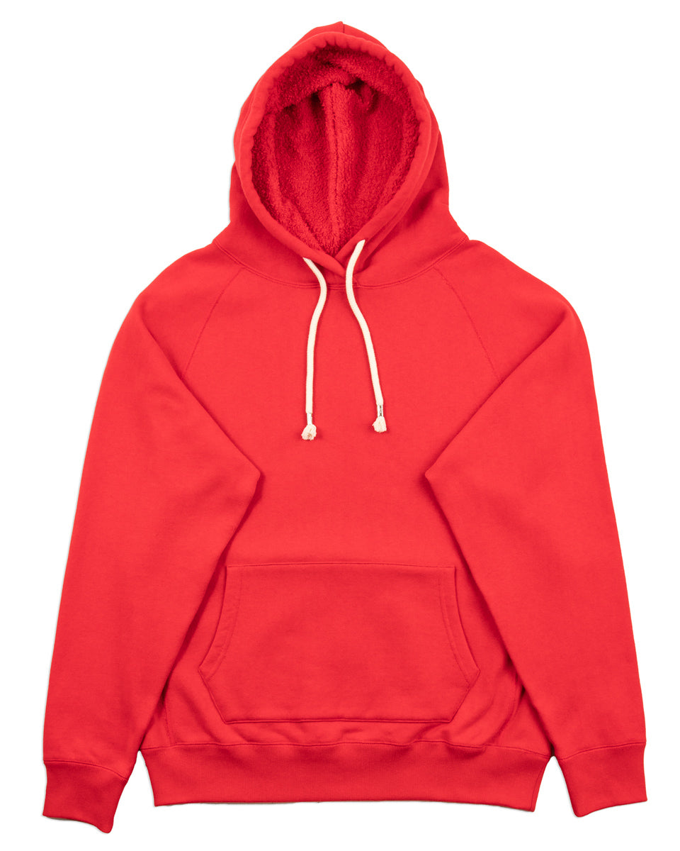 Wonder Looper Super Looper French Terry Pullover Hoodie - Red - Standard & Strange